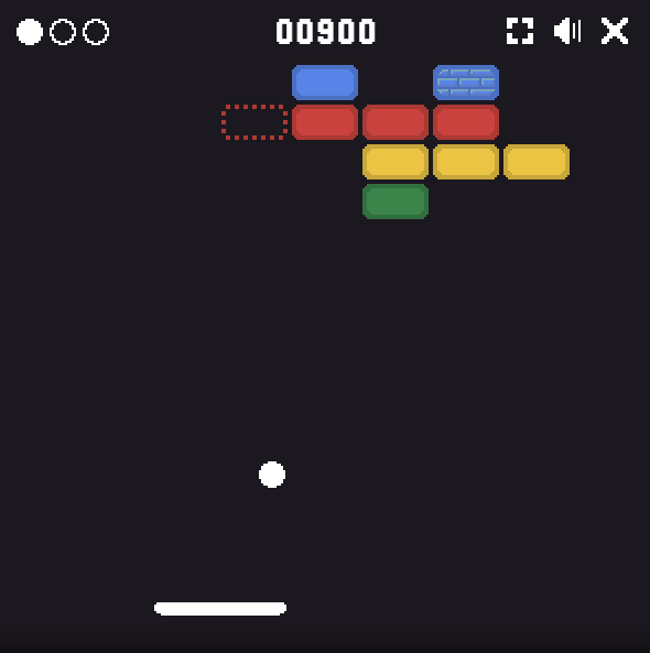 Control your paddle and smash